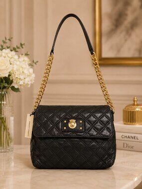 Marc Jacobs The Large Single Black Shoulder Bag